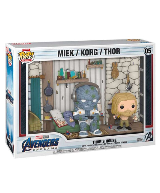 Funko Pop Marvel "Miek / Korg / Thor"