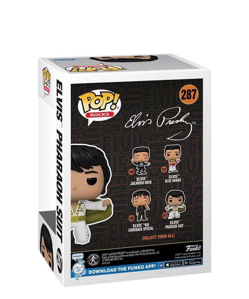 Funko Pop Music " Elvis Pharaoh Suit "