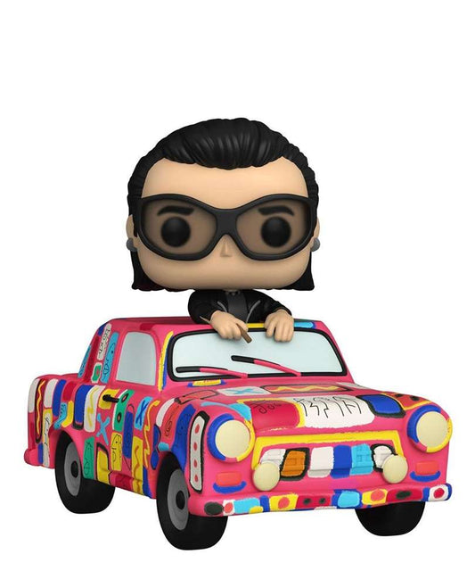 Funko Pop U2 " Bono with Achtung Baby Car "