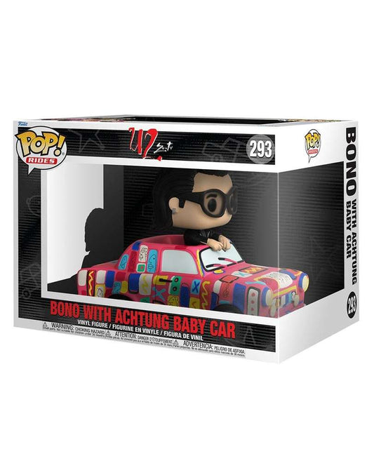 Funko Pop U2 " Bono with Achtung Baby Car "