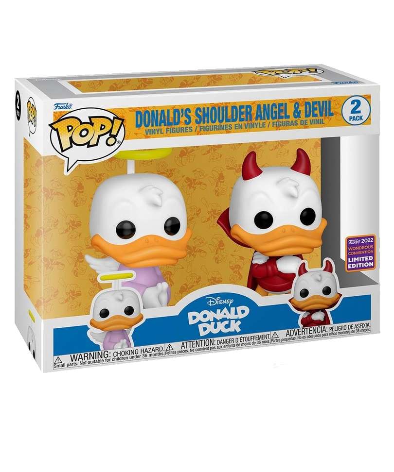 Funko Pop Disney  " Donald's Shoulder Angel and Devil "