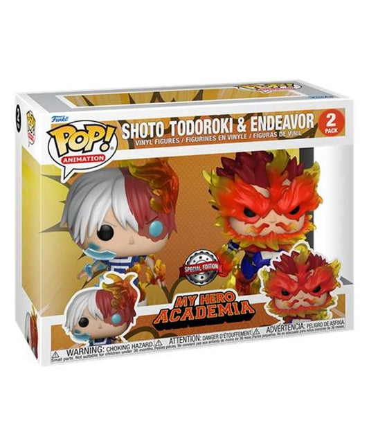 Funko Pop " Shoto Todoroki & Endeavor (2-Pack) "