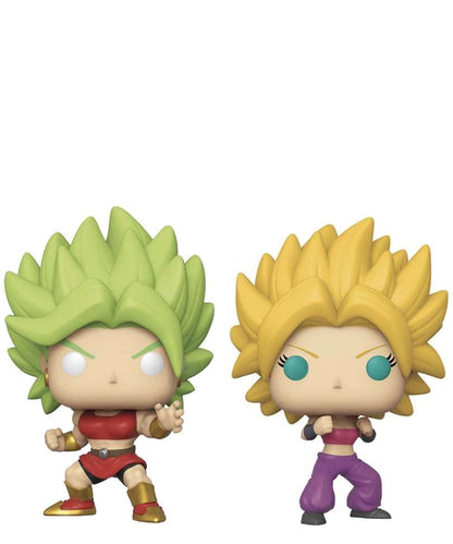 Funko Pop Comics Dragon Ball " SS Kale &amp; SS Caulifla (2-Pack) "