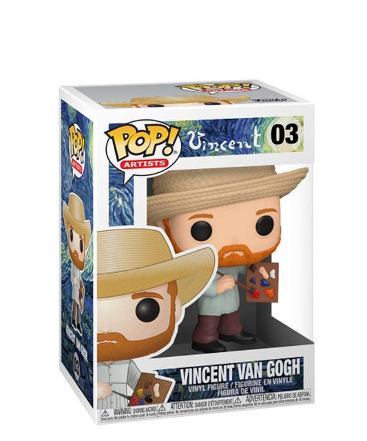 Funko Pop Artist " Vincent Van Gogh "