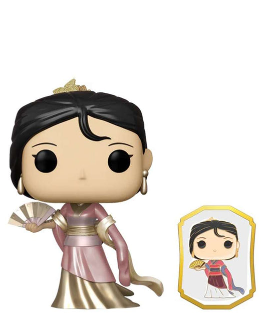 Funko Pop Disney  " Mulan (Dancing) (Gold) with Pin "