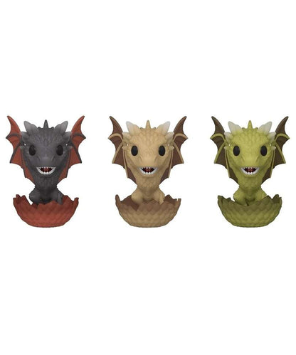 Funko Pop Serie - game of Thrones " Drogon, Viserion, & Rhaegal (Hatching 3-Pack) [Spring Convention] "