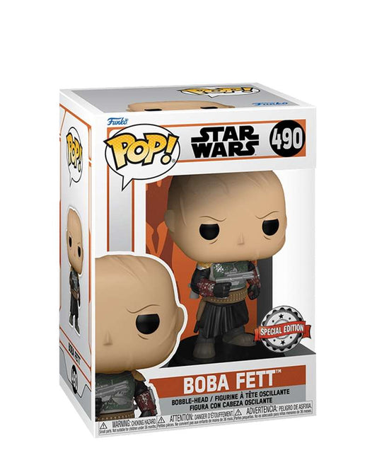 Funko Pop Star Wars "Boba Fett (Unmasked)"