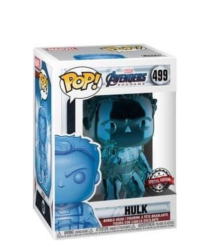 Funko Pop Marvel " Hulk (Blue Chrome) (Metallic) "