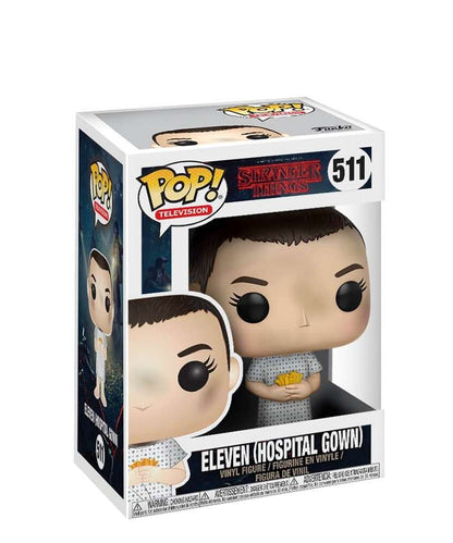 Funko Pop Serie Stranger Things " (undici) Eleven in Hospital Gown "