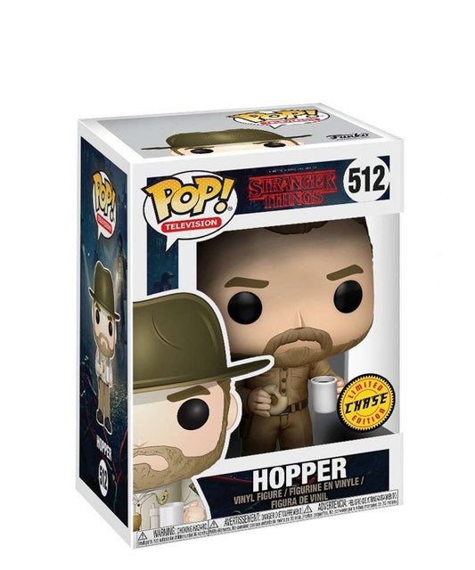 Funko Pop Serie Stranger Things " Hopper (No Hat) "