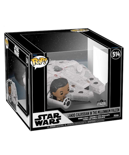 Funko Pop Star Wars " Lando Calrissian in the Millennium Falcon  "