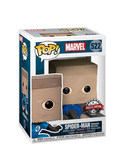 Funko Pop Marvel " Spider-Man (Bombastic Bag-Man) "