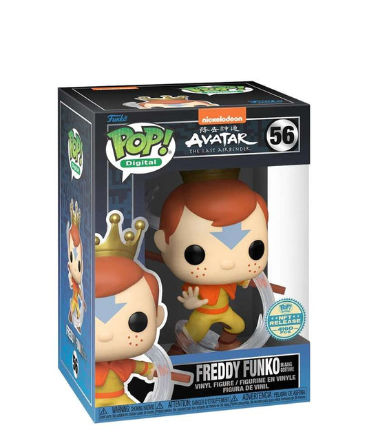 Funko Pop Digital "Freddy Funko in Aang Costume"