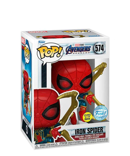 Funko Pop Marvel "Iron Spider with Gauntlet (Glow in the Dark)"