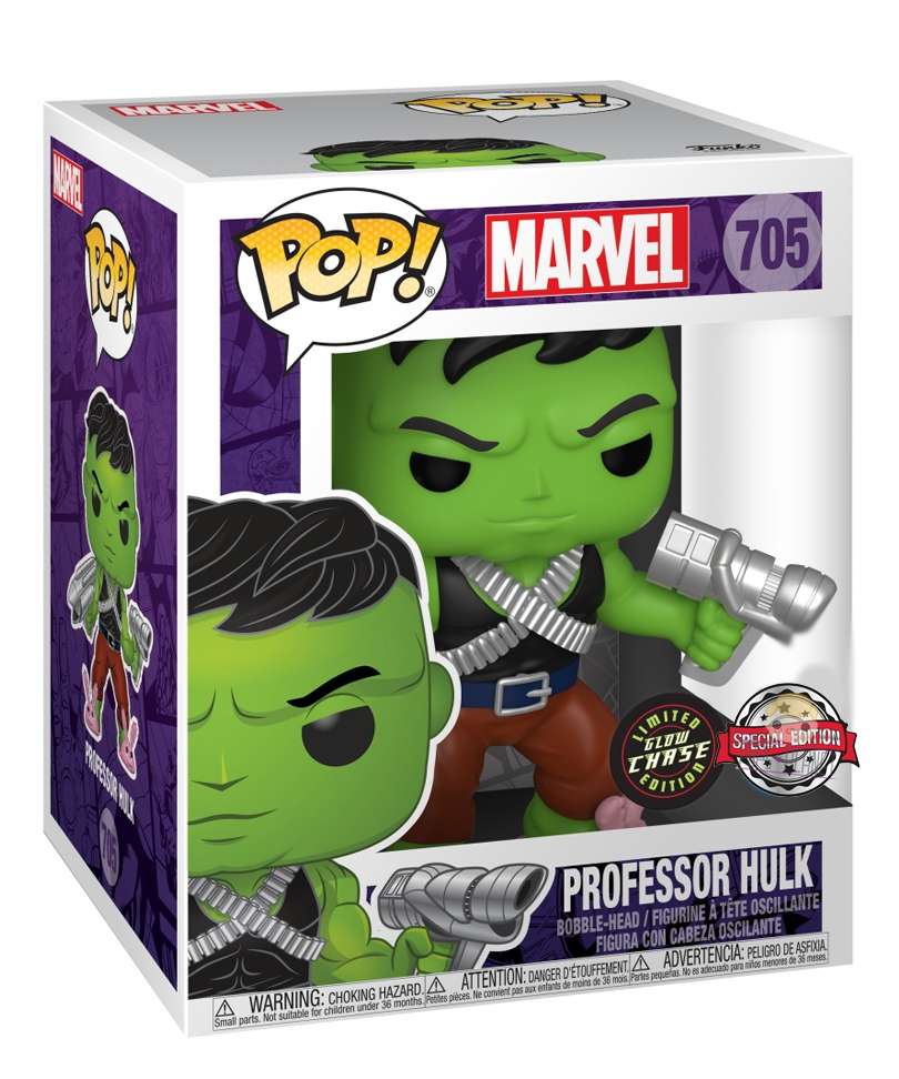 Funko Pop Marvel " Professor Hulk (Glow in the Dark) Chase " 6-inch