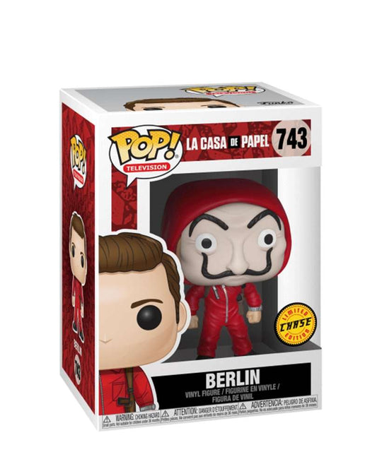 Funko Pop Serie La Casa Di Carta " Berlin (Masked) Chase "