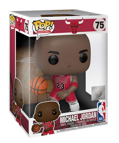 Funko Pop NBA " Michael Jordan (Red Away Jersey) (10-Inch) "