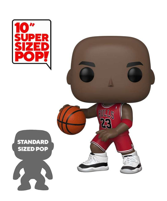 Funko Pop NBA "Michael Jordan (Red Away Jersey) (10-Inch)"