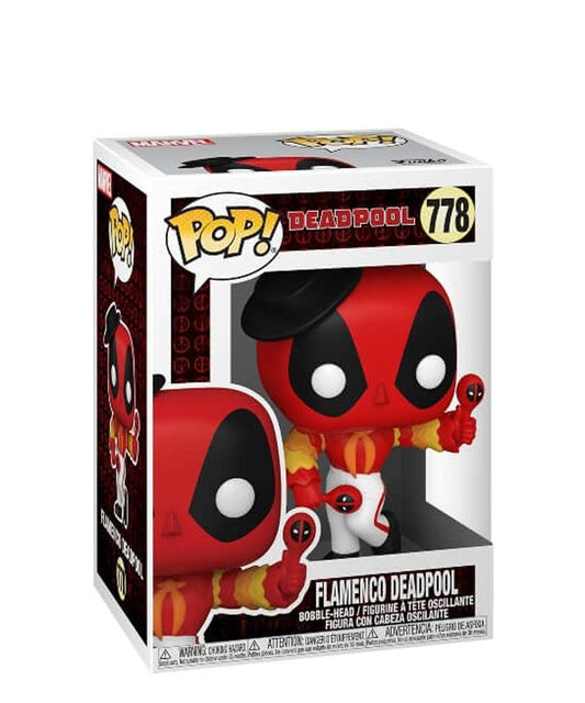 Funko Pop Marvel " Flamenco Deadpool "