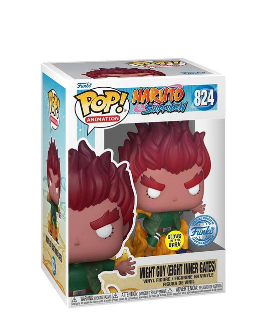 Funko Pop Anime - Naruto Shippuden " Might Guy (Eight Inner Gates) GITD "