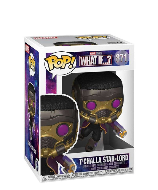 Funko Pop Marvel " TChalla Star-Lord "