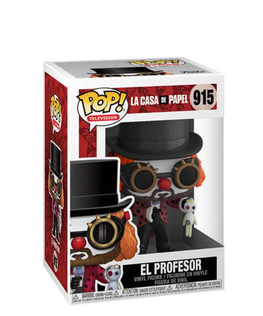 Funko Pop Serie La Casa Di Carta " El Profesor "