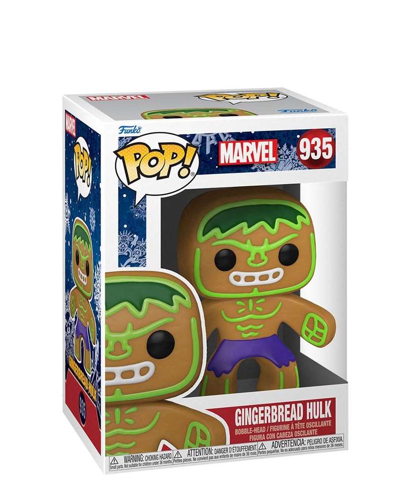 Funko Pop Marvel " Gingerbread Hulk "