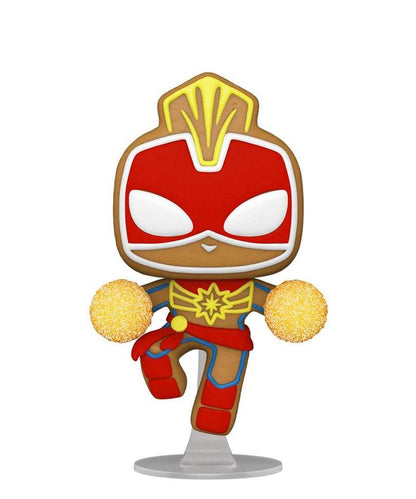 Funko Pop Marvel " Gingerbread Captain Marvel "