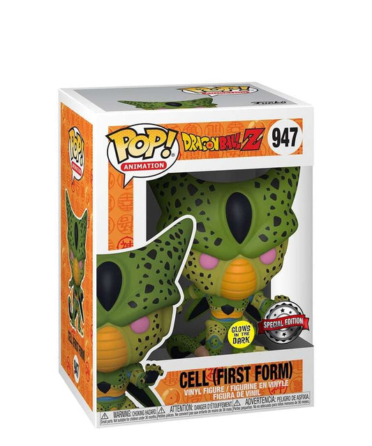 Funko Pop Dragon Ball " Cell (First Form) (Glow in the Dark) "