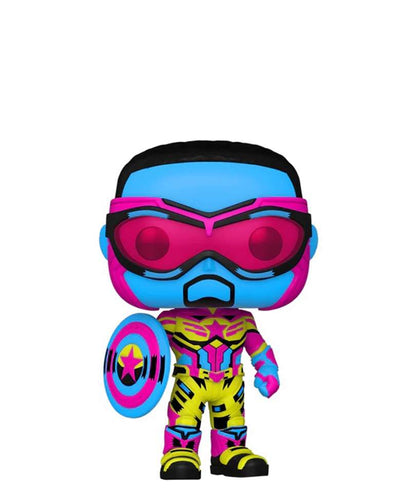 Funko Pop Marvel "Captain America (Sam Wilson - Blacklight)"