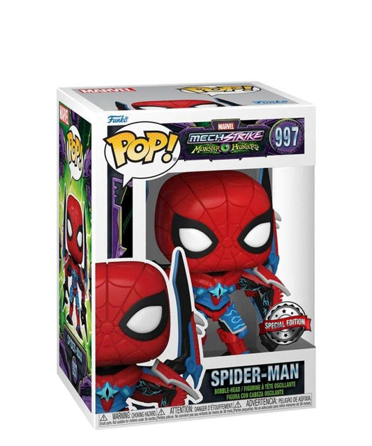 Funko Pop Marvel "Spider-Man (Marvel Mech Strike Monster Hunters)"