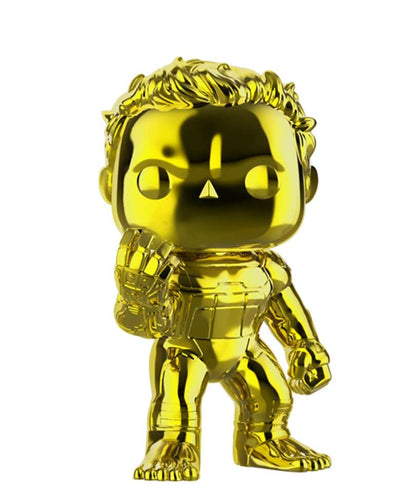 Funko Pop Marvel " Hulk (Yellow Chrome) (Metallic) "