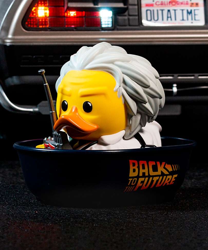 TUBBZ Cosplay Duck Collectible "  Back To The Future (Ritorno al Futuro) Doc Brown  "