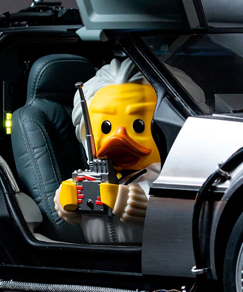 TUBBZ Cosplay Duck Collectible "  Back To The Future (Ritorno al Futuro) Doc Brown  "