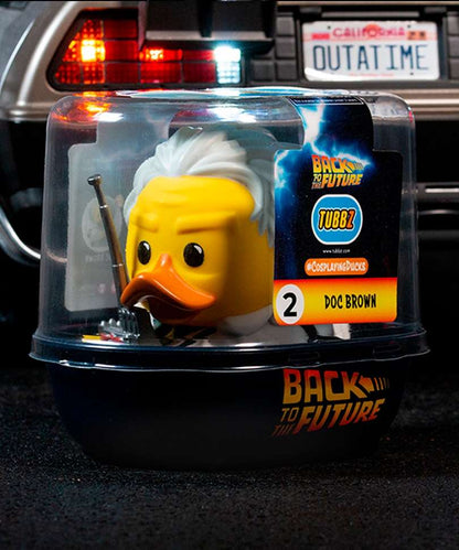 TUBBZ Cosplay Duck Collectible "  Back To The Future (Ritorno al Futuro) Doc Brown  "