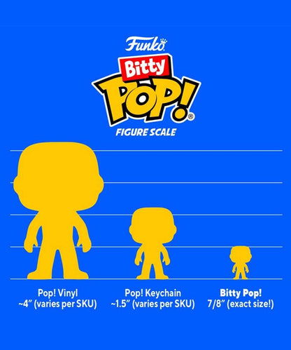 Funko Bitty Pop " Batman (Animated Series) / Robin (Animated Series) / Scarecrow (Animated Series) / Mystery Bitty (4-Pack) "