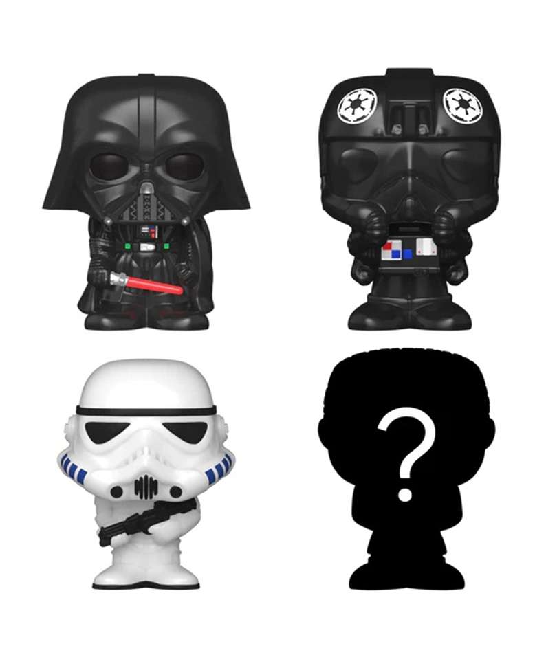 Funko Bitty Pop "Darth Vader / The Fighter Pilot / Stormtrooper / Mystery Bitty (4-Pack)"