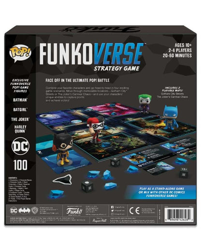 Marvel board game "DC Comics Funkoverse Board Game 4 Character Base Set English Version"