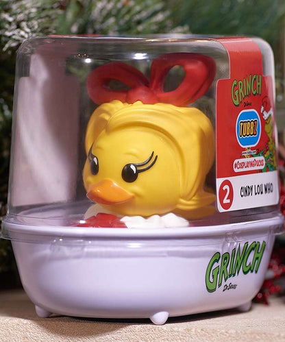 TUBBZ Cosplay Duck Collectible " Dr. Seuss (the Grinc) Cindy Lou Who "