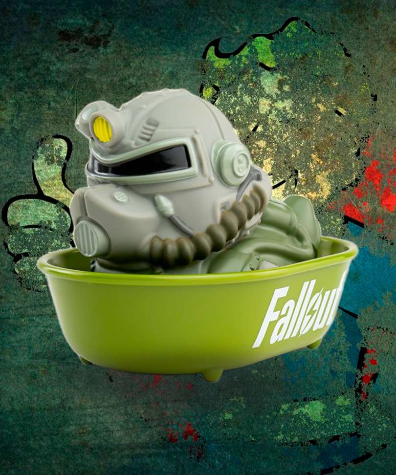 TUBBZ Cosplay Duck Collectible " Fallout T-51 "