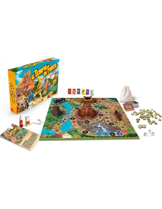Board game "The Temple of Fire" 