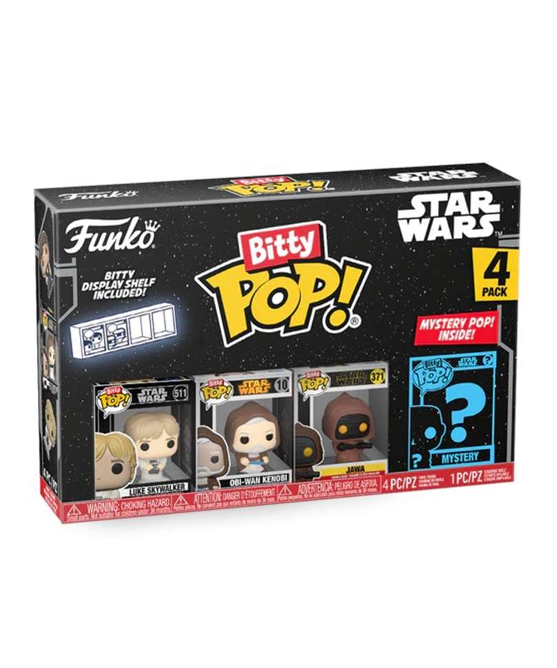 Funko Bitty Pop "Han Solo / Chewbacca / Greedo / Mystery Bitty (4-Pack)"