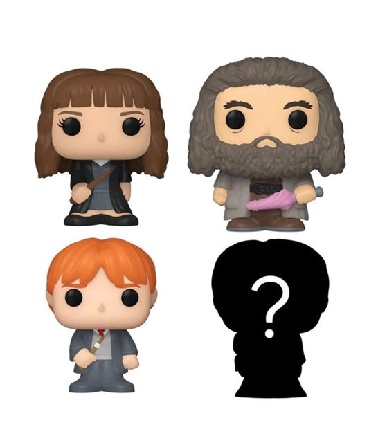 Funko Bitty Pop "Hermione Granger / Rubeus Hagrid / Ron Weasly / Mystery Bitty (4-Pack)"