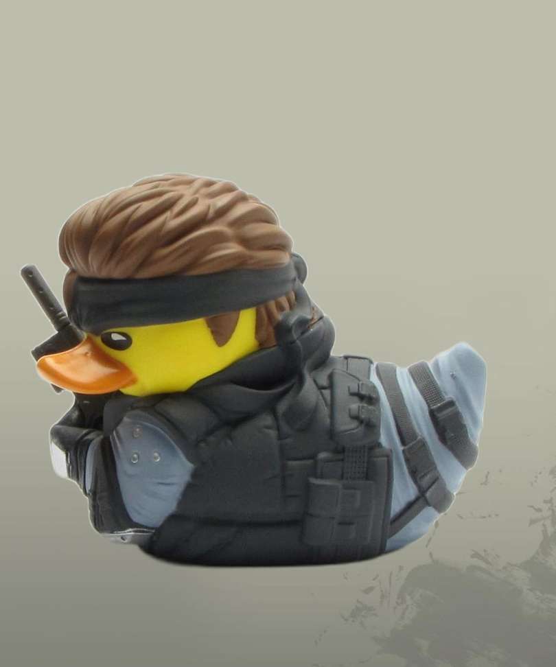 Metal Gear Solid Solid Snake TUBBZ Cosplaying Duck Collectible