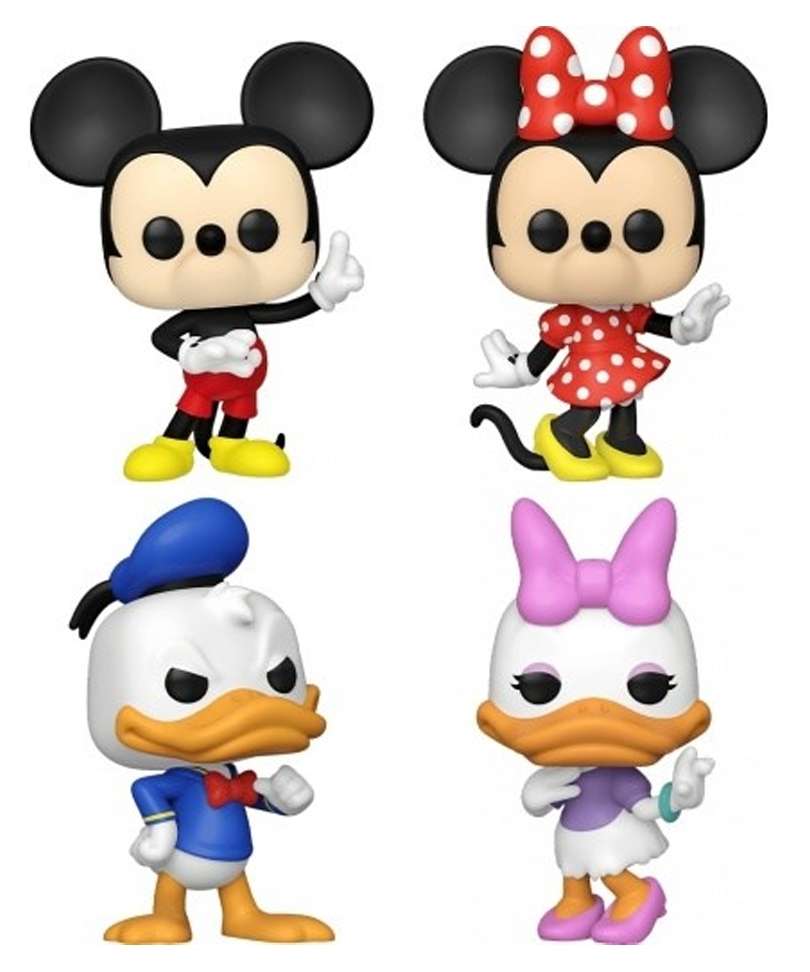 Funko Pop Disney "Mickey / Minnie / Donald / Daisy (4-Pack) "