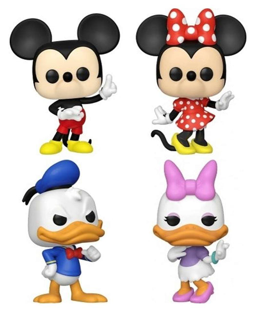 Funko Pop Disney  " Mickey / Minnie / Donald / Daisy (4-Pack) "