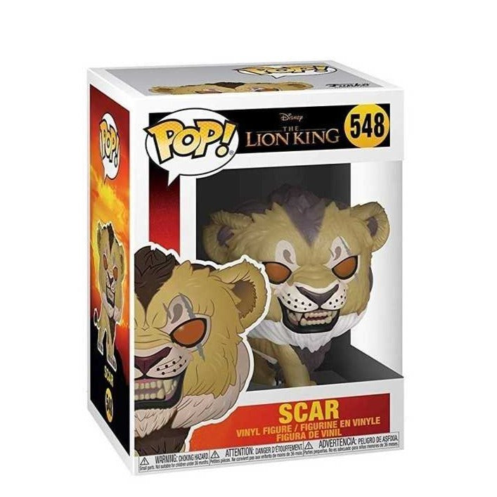 Funko Pop Disney  " Scar " DAMAGED BOX