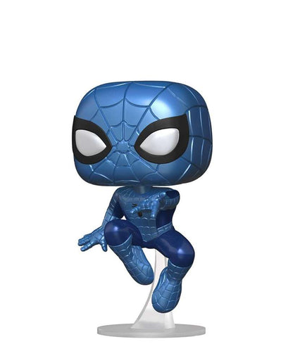 Funko Pop Marvel "Spider-Man (Make-A-Wish - Blue Metallic)"