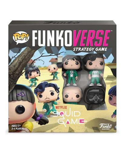 Gioco da tavolo Squid Game " Funkoverse Board Game 4 Character Base Set English Version "