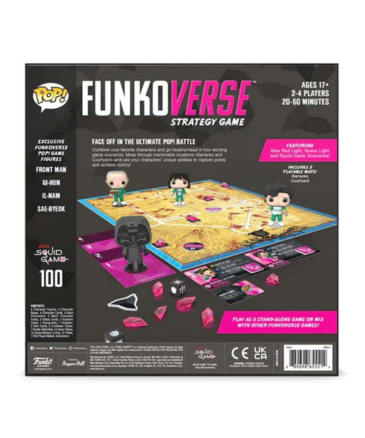 Board game Squid Game "Funkoverse Board Game 4 Character Base Set English Version"